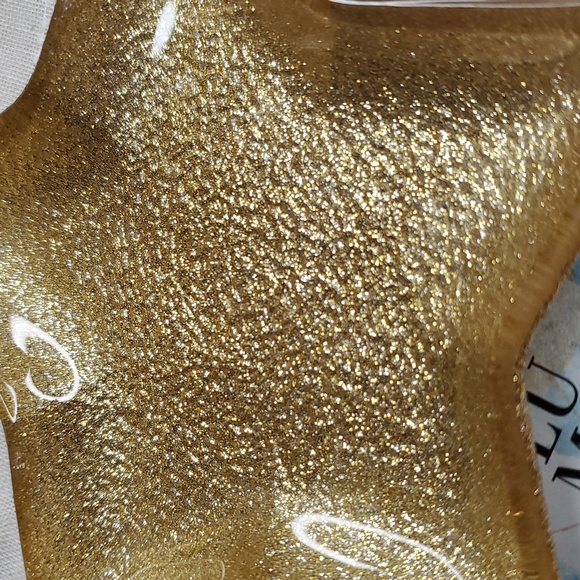 Elegant Gold‎ Star Glass Dish - Picture 2 of 8